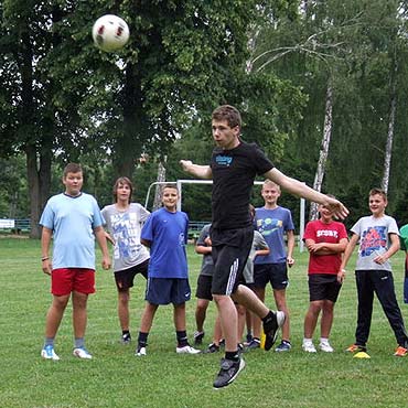 Golczewo: Test sprawno�ciowy m�odych pi�karzy