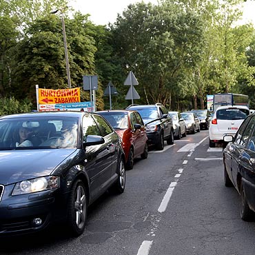 Dziwn�w: Ponad godzin� w oczekiwaniu na przejazd mostem