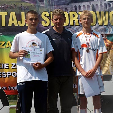 III miejsce m�odych zawodnik�w 