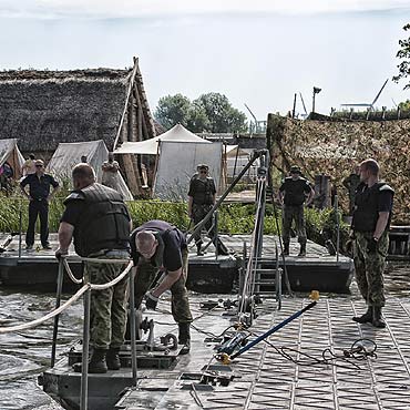 Wolin: Marynarze wspierali Wiking�w