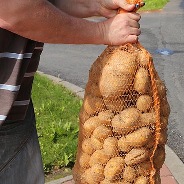 Kamie� Pomorski: Sprzedawca kartofli okrad� mieszka�ca ze... sprayu na komary