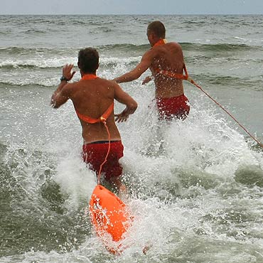 Mi�dzyzdroje: 12-letni ch�opiec topi� si� w Ba�tyku