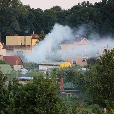 Wolin: Działkowcy wędzą sąsiadów