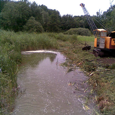 Regulacja koryta rzeki Niemicy
