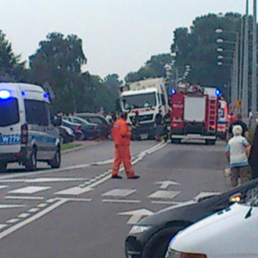 Mi�dzyzdroje: �mieciarka zmia�d�y�a nogi kobiecie