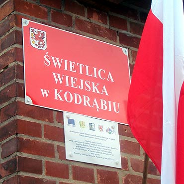 Kodr�b: Otwarcie kolejnej �wietlicy w gminie Wolin