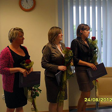 Wręczenie nauczycielom aktów nadania stopnia awansu zawodowego