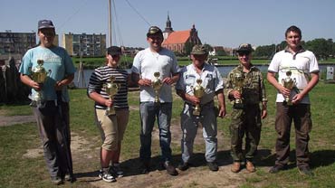 Międzynarodowe zawody wędkarskie – spławikowe 2012 o puchar Burmistrza Wolina