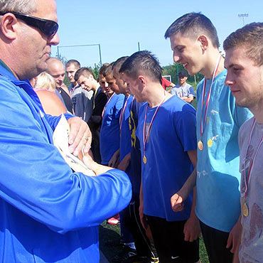 Zako�czanie wakacji na Orliku w Ko�czewie