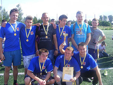 Zako�czanie wakacji na Orliku w Ko�czewie