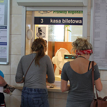Międzyzdroje: Kasa na dworcu otwarta jest za krótko. Po bilet do konduktora