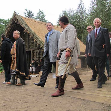 Stowarzyszenie z Wolina rozbudowało skansen w Biskupinie