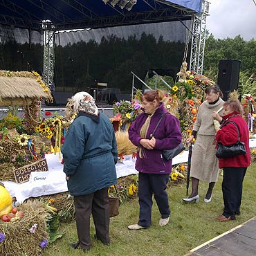 Świerzno: Chomino wygrało konkurs na najładniejszy wieniec dożynkowy