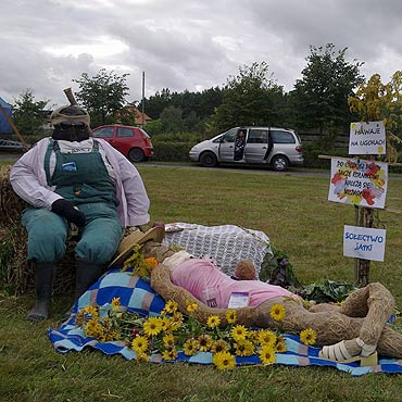 Świerzno: Chomino wygrało konkurs na najładniejszy wieniec dożynkowy