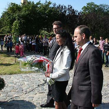 Kamień Pomorski: Uroczystość przy Tablicy Katyńskiej