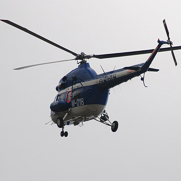 Policyjny śmigłowiec szukał zaginionych