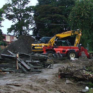Kamie� Pomorski: Koparka uszkodzi�a kabel telekomunikacyjny... po raz drugi