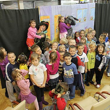 Mi�dzyzdroje: Teatr dla dzieci w bibliotece
