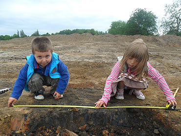 Odkrycie osady z okresu wpływów rzymskich na przedmieściach Kamienia Pomorskiego