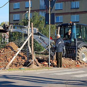 Kamie� Pom.: Wyburzono stare kamienice