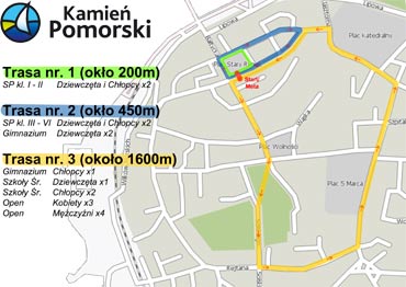 Kamie� Pomorski: XIV Mi�dzynarodowy Bieg Niepodleg�o�ci 