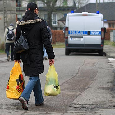 Piesi nie maj� chodnik�w
