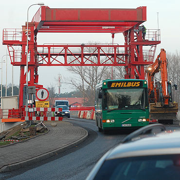 Dziwn�w: Nowy kolor mostu bardziej widoczny dla ptak�w