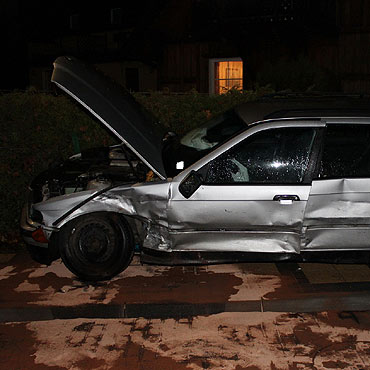 Mi�dzyzdroje: Volkswagen zderzy� si� z BMW. Jedna osoba ranna