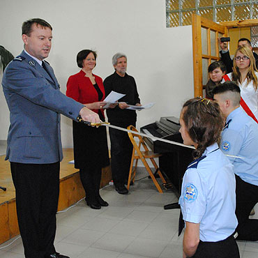 Kamie� Pomorski: �lubowanie uczni�w klasy policyjnej