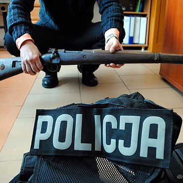 Kolekcjoner militariów miał karabin z 1914 r. Grozi mu więzienie