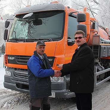 Dziwn�w: Nowy pojazd dla ZWiK 