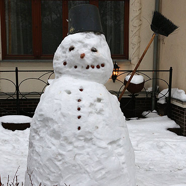 Kto ulepi ładniejszego bałwana? Wysyłacie nam zdjęcia!