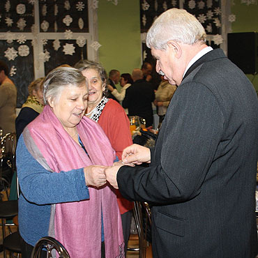 Świerzno: Wigilia Związku Emerytów, Rencistów i Inwalidów