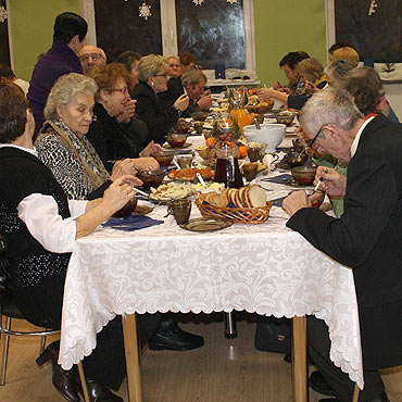 Świerzno: Wigilia Związku Emerytów, Rencistów i Inwalidów