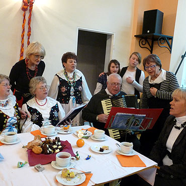 Golczewo: Wigilia Uniwersytetu Trzeciego Wieku. Wspólnie śpiewali kolędy