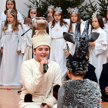 Kamie� Pomorski: Mali arty�ci przedstawili Misterium Bo�onarodzeniowe. Zobacz zdj�cia i film!