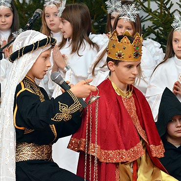 Kamie� Pomorski: Mali arty�ci przedstawili Misterium Bo�onarodzeniowe. Zobacz zdj�cia i film!