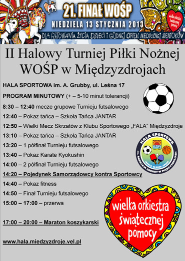 W niedziel� Fina� WO�P. Zobacz program imprez w swojej gminie!