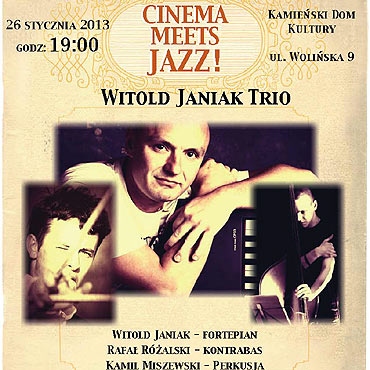 Kamie� Pomorski: Koncert Cinema meets Jazz! 