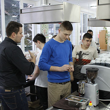 Kamie� Pomorski: Zostali  mistrzami parzenia kawy