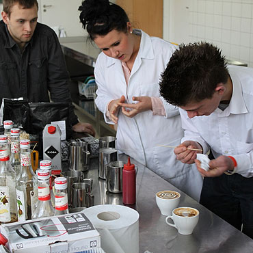 Kamie� Pomorski: Zostali  mistrzami parzenia kawy