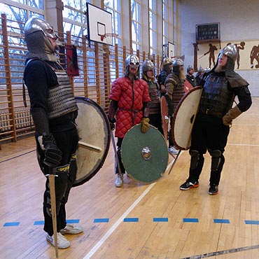 Ju� trenuj� przed Festiwalem S�owian i Wiking�w