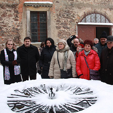 Delegacja samorz�du Wolina go�ci�a w Walimiu