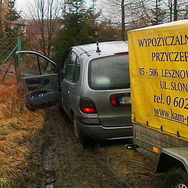 Droga do Rabi��a od 20 lat wygl�da jak pobojowisko