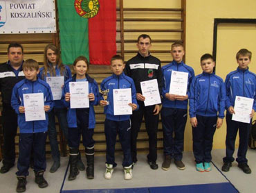 Zapa�nicy z Wolina z medalami Mistrzostw Polski i wojew�dztwa.