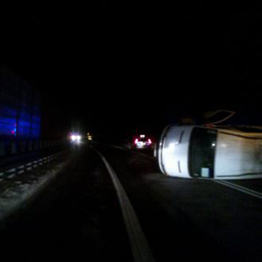 Dargob�dz: Droga nr 3 odblokowana po wypadku busa