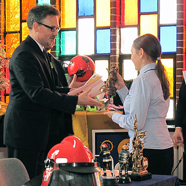 Kamie� Pomorski: M�odzie� zapobiega po�arom