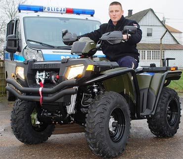 Kamie�ska policja dostanie quada