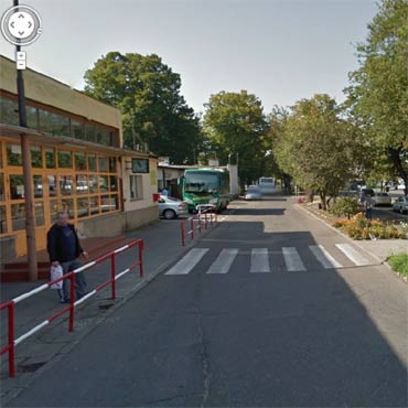 Gminy powiatu kamieńskiego w Google Street View