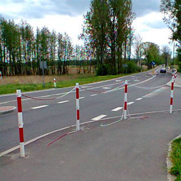 Wandale niszcz� infrastruktur� przy �cie�ce rowerowej 